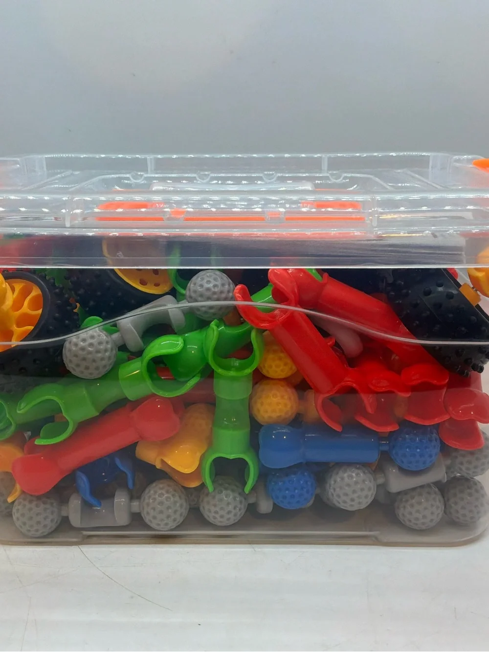 125PCS Stem Building Toys for 3-8 Year Old Unisex- in Carrying Container&Booklet